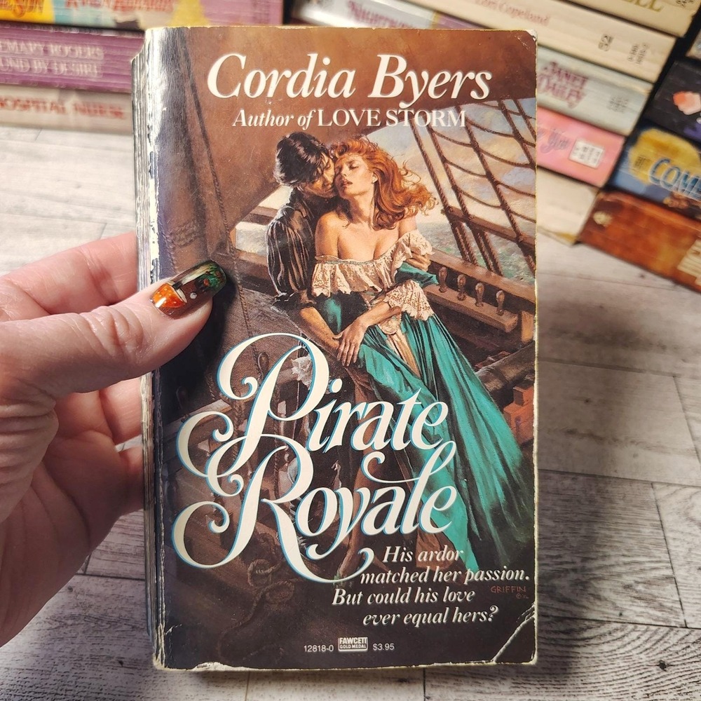 Pirate‎ Royale Cordia Byers 1986 Fawcett Gold Medal First Edition Vintage PB